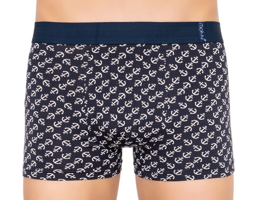 2 Pack Pánské boxerky Molvy s kotvičkou L