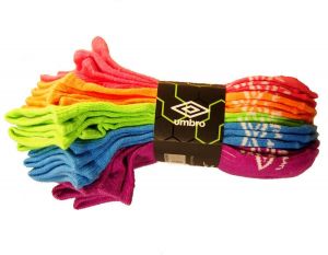 Dámské ponožky Umbro barevné 10 pack