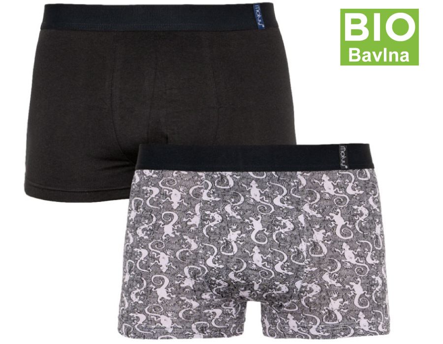 Pánské boxerky Molvy BIO Bavlna KP-068