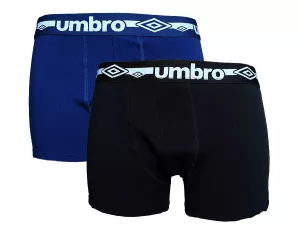  2 Pack Pánské boxerky Umbro UM2413N
