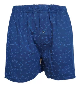 2 Pack Pánské trenýrky Molvy 100% Bavlna DC-006 - Geometrické šipky