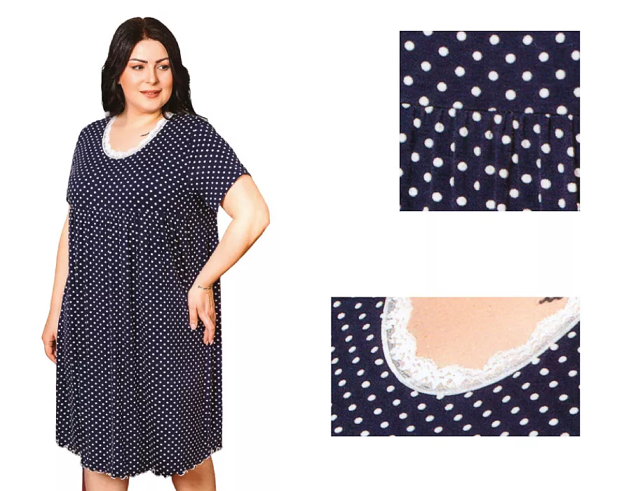  Dámská košilka Coccon Secret COC 9057KG - nadrozměr