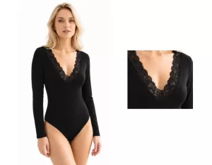 Dámské krajkové body Morella MR-PR-01